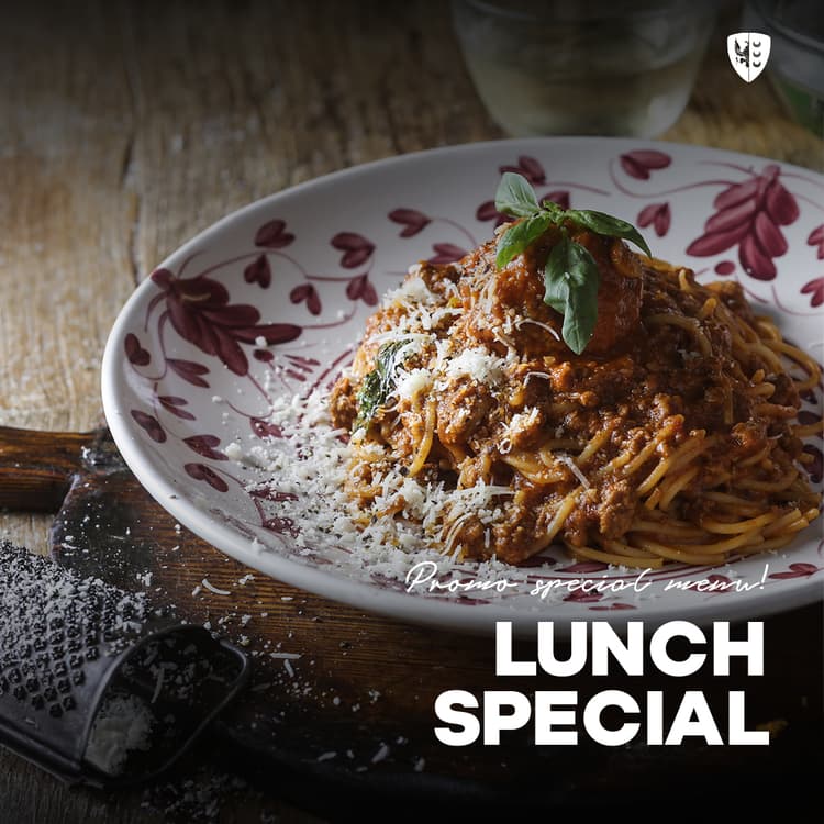 Lunch Special Menu - (At Carlton, Brighton Le Sands & Parramatta)